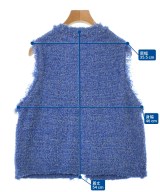 SHIPS（シップス）ベスト 青 サイズ:F レディース/2200673455116