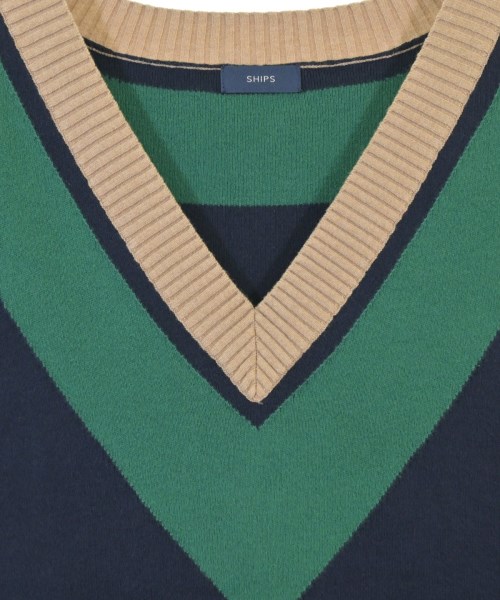 SHIPS（シップス）ベスト 紺 サイズ:F レディース/2200677739069