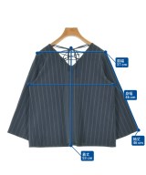 SHIPS（シップス）ブラウス 紺 サイズ:-(M位) レディース/2200674855038