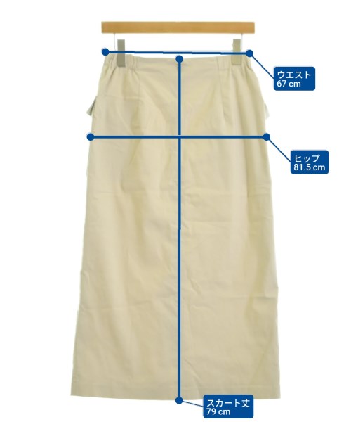 SHIPS（シップス）ロング・マキシ丈スカート ベージュ サイズ:40(M位) レディース/2200673882127