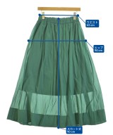 SHIPS（シップス）ロング・マキシ丈スカート 緑 サイズ:38(M位) レディース/2200673882202