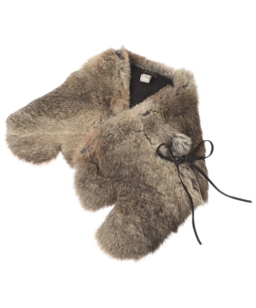 SHIPS(シップス)マフラー 茶 サイズ:-/2200678925317