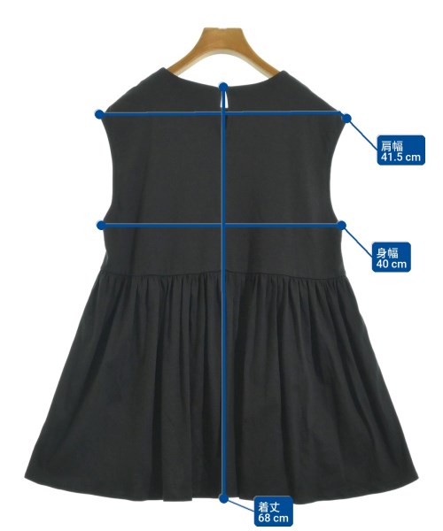 SHIPS（シップス）ブラウス 黒 サイズ:-(M位) レディース/2200675618021