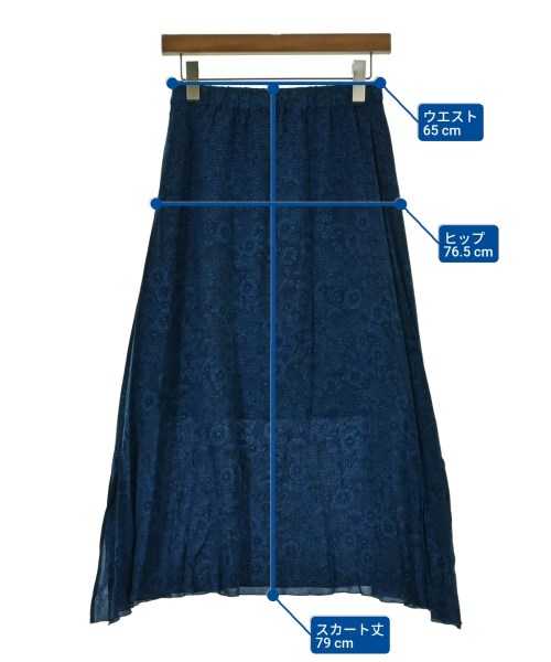 SHIPS（シップス）ロング・マキシ丈スカート 青 サイズ:-(M位) レディース/2200673623027