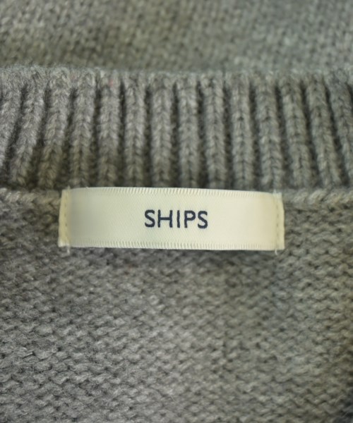 SHIPS（シップス）ニット・セーター グレー サイズ:ONE レディース/2200676640120