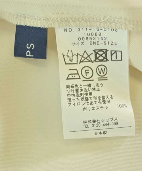 SHIPS（シップス）ブラウス ベージュ サイズ:ONE レディース/2200667224148