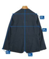 SHIPS（シップス）ノーカラージャケット 紺 サイズ:38(M位) レディース/2200691004013