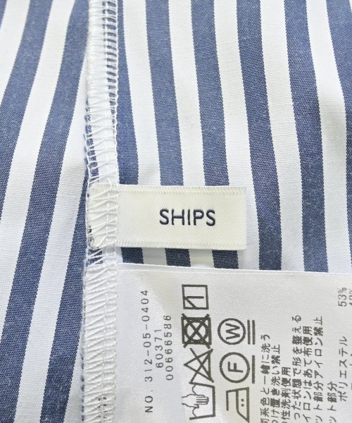 SHIPS（シップス）ブラウス 紺 サイズ:F レディース/2200688566029