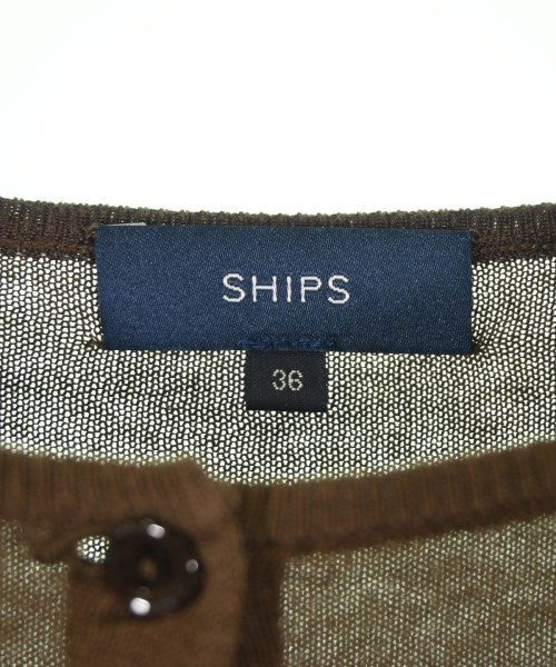 SHIPS（シップス）カーディガン 茶 サイズ:38(M位) レディース/2200694163052