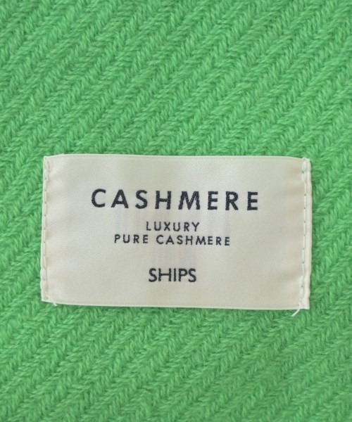 SHIPS（シップス）マフラー 緑 サイズ:- レディース/2200698473072