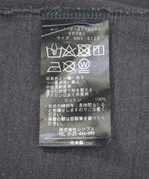 SHIPS（シップス）Tシャツ・カットソー グレー サイズ:ONE レディース/2200696996016