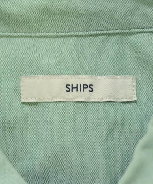 SHIPS（シップス）カジュアルシャツ 緑 サイズ:36(S位) レディース/2200700887019