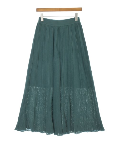 SHIPS（シップス）ロング・マキシ丈スカート 緑 サイズ:F レディース/2200647915042