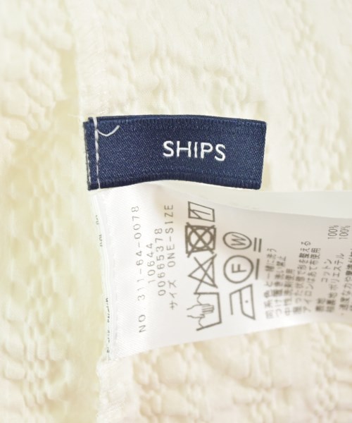 SHIPS（シップス）ブラウス 白 サイズ:ONE レディース/2200647796030
