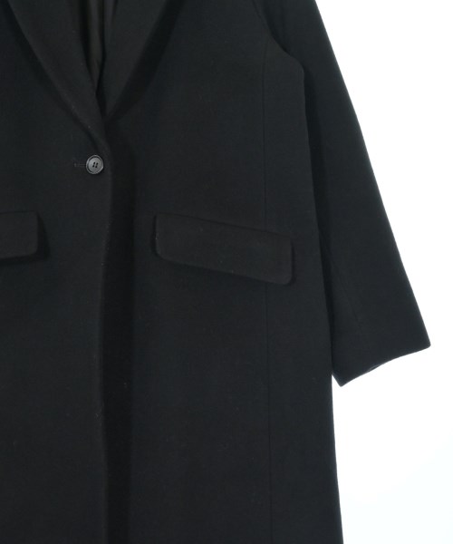 SHIPS（シップス）チェスターコート 黒 サイズ:38(M位) レディース/2200655029014