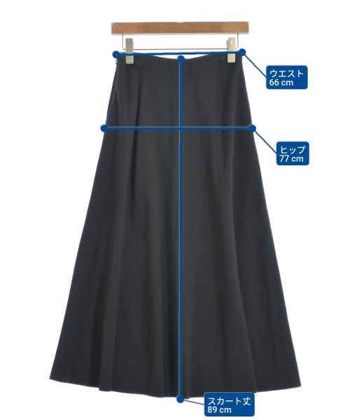 SHIPS（シップス）ロング・マキシ丈スカート 黒 サイズ:M レディース/2200655029144