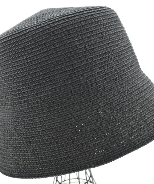 SHIPS（シップス）ストローハット 黒 サイズ:- レディース/2200617364047