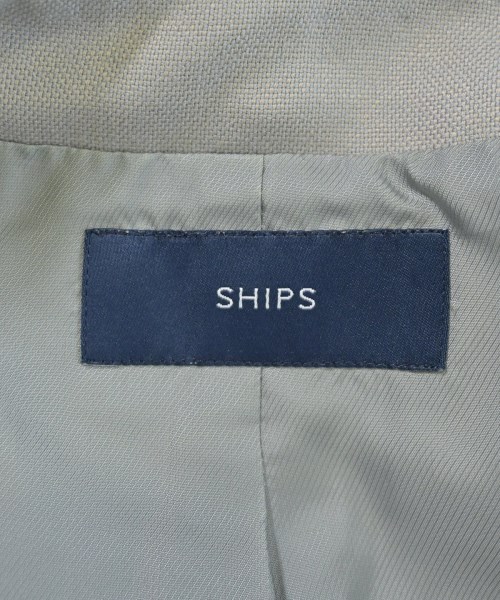 SHIPS（シップス）ノーカラージャケット グレー サイズ:36(S位) レディース/2200640354039