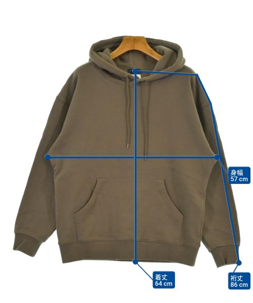 SHIPS（シップス）パーカー カーキ サイズ:38(M位) レディース/2200650051041