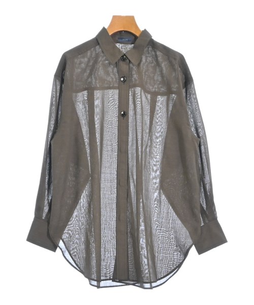 SHIPS(シップス)カジュアルシャツ 茶 サイズ:36(S位)/2200651904018