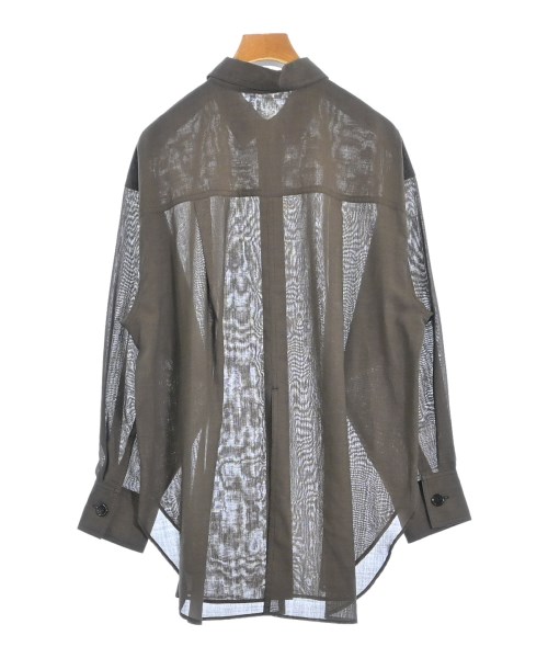 SHIPS（シップス）カジュアルシャツ 茶 サイズ:36(S位) レディース/2200651904018