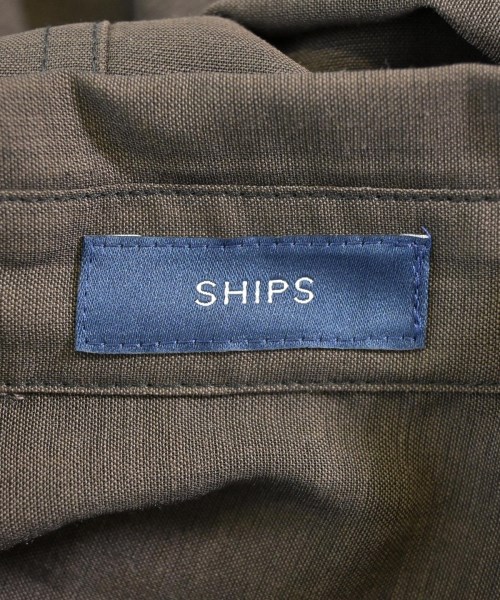 SHIPS（シップス）カジュアルシャツ 茶 サイズ:36(S位) レディース/2200651904018