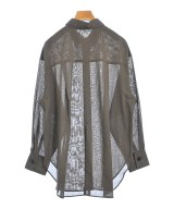 SHIPS（シップス）カジュアルシャツ 茶 サイズ:36(S位) レディース/2200651904018