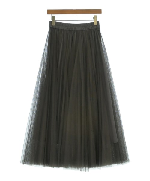 SHIPS（シップス）ロング・マキシ丈スカート グレー サイズ:M レディース/2200656535033