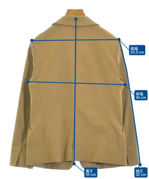 SHIPS（シップス）カジュアルジャケット ベージュ サイズ:36(S位) レディース/2200648066057