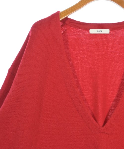 SHIPS（シップス）ニット・セーター 赤 サイズ:F レディース/2200638312089