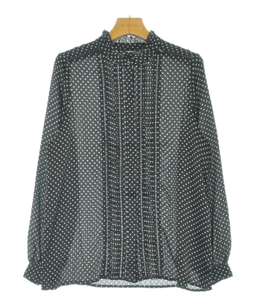 SHIPS(シップス)ブラウス 黒 サイズ:F/2200650911116