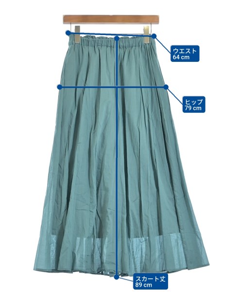 SHIPS（シップス）ロング・マキシ丈スカート 緑 サイズ:-(M位) レディース/2200648988052