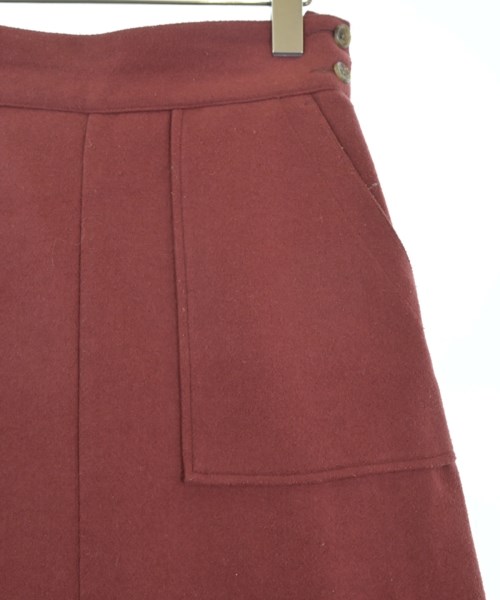 SHIPS（シップス）ロング・マキシ丈スカート 赤 サイズ:S レディース/2200655440048