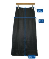 SHIPS（シップス）ロング・マキシ丈スカート 黒 サイズ:38(M位) レディース/2200658483059