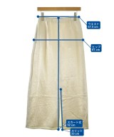 SHIPS（シップス）ロング・マキシ丈スカート 白 サイズ:38(M位) レディース/2200658483073
