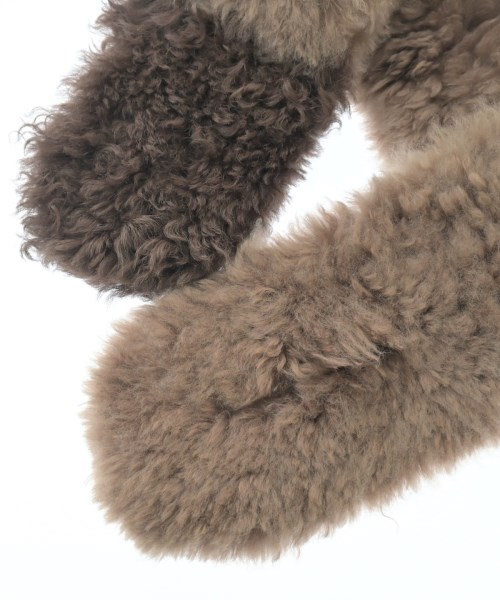 SHIPS（シップス）マフラー 茶 サイズ:- レディース/2200659972033