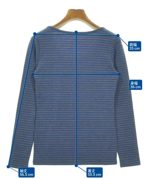 SHIPS（シップス）Tシャツ・カットソー 青 サイズ:F レディース/2200660172033