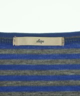 SHIPS（シップス）Tシャツ・カットソー 青 サイズ:F レディース/2200660172033