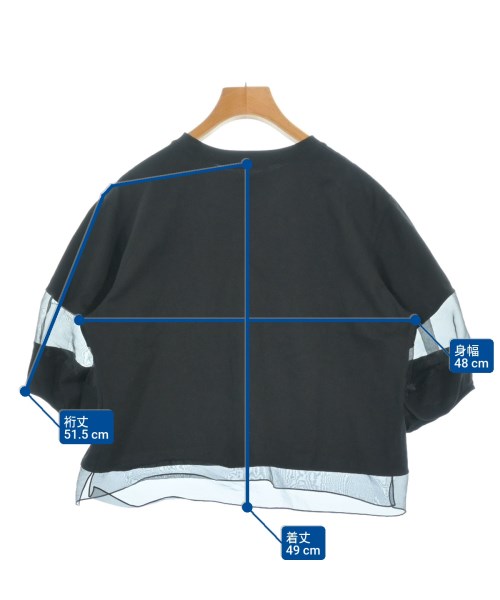 SHIPS（シップス）Tシャツ・カットソー 黒 サイズ:ONE レディース/2200660173153