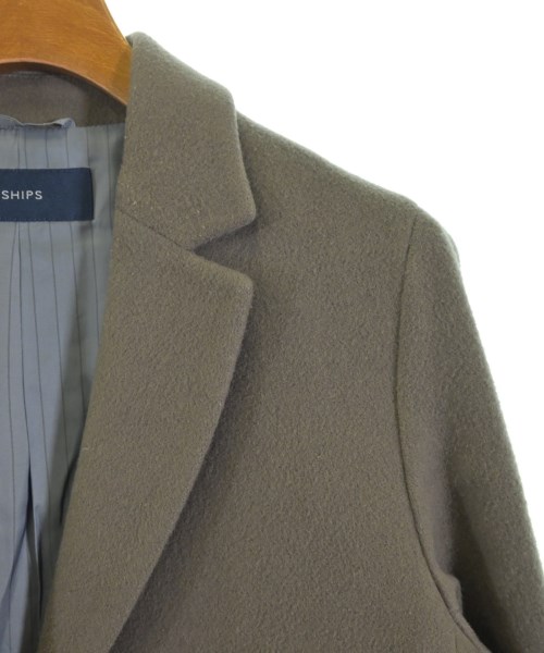 SHIPS（シップス）チェスターコート グレー サイズ:36(S位) レディース/2200657059019