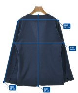 SHIPS（シップス）ノーカラージャケット 紺 サイズ:38(M位) レディース/2200660642024