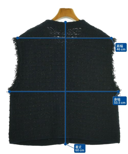 SHIPS（シップス）ベスト 紺 サイズ:F レディース/2200658536151