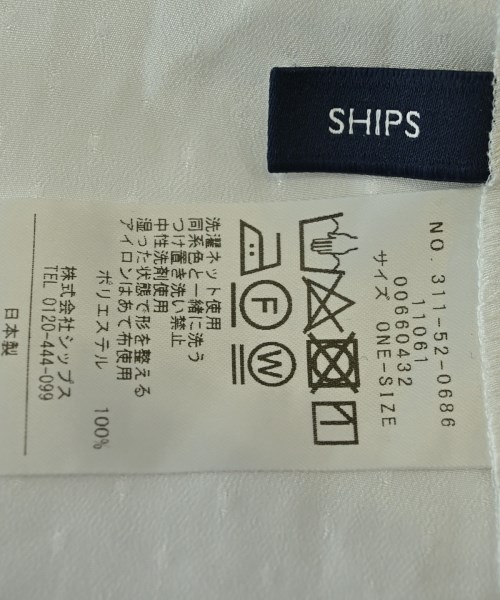 SHIPS（シップス）ブラウス 白 サイズ:ONE レディース/2200711081031