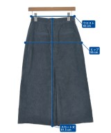 SHIPS（シップス）ロング・マキシ丈スカート 紺 サイズ:38(M位) レディース/2200710646026