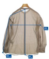 SHIPS（シップス）ブラウス 茶 サイズ:36(S位) レディース/2200711125063