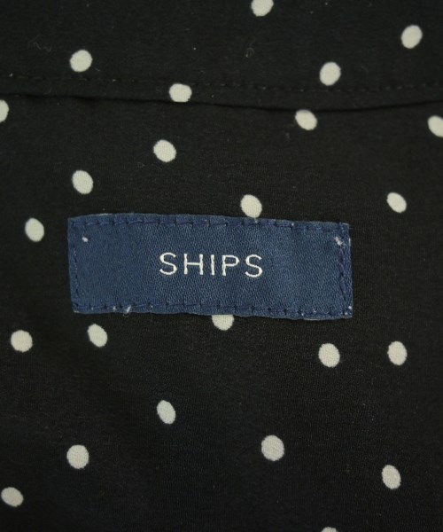 SHIPS（シップス）シャツワンピース 黒 サイズ:S レディース/2200710941022