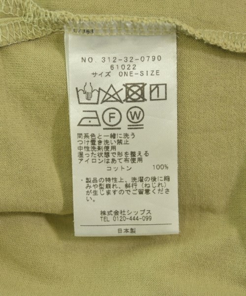 SHIPS（シップス）Tシャツ・カットソー カーキ サイズ:ONE レディース/2200709582076