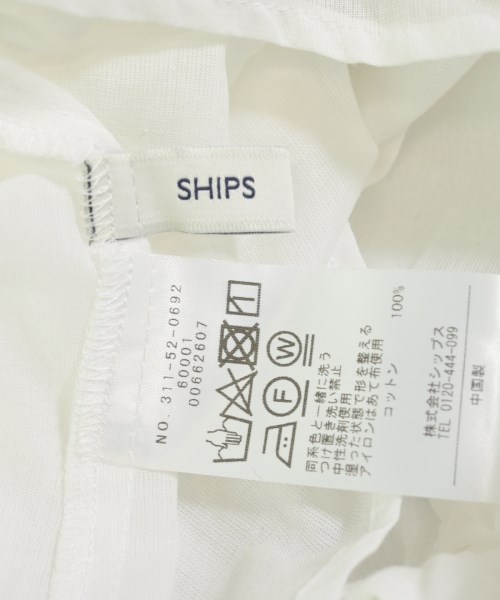 SHIPS（シップス）ブラウス 白 サイズ:F レディース/2200711797086