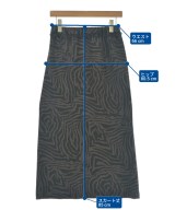 SHIPS（シップス）ロング・マキシ丈スカート 茶 サイズ:36(S位) レディース/2200710688088
