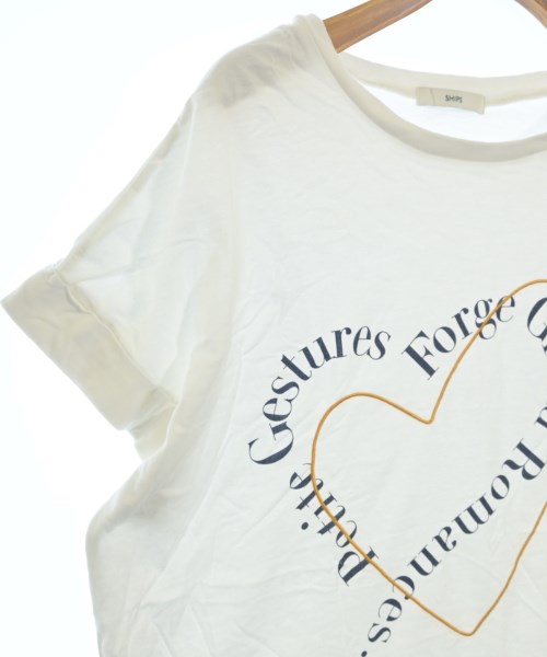 SHIPS（シップス）Tシャツ・カットソー 白 サイズ:ONE レディース/2200711122062
